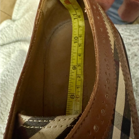 Burberry Vintage check panel Oxford/Derby Shoe Men’s size 41 US size 8 - Picture 7 of 7